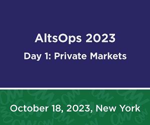 AltsOps 2023 Day 1 - Private Markets