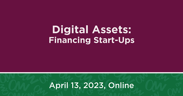 Digital Assets: Financing Start-Ups